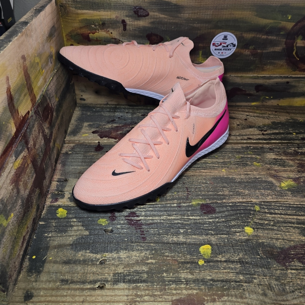 Nike Phantom‎ GX 2 Pro Turf Crimson Tint Pink Blast FJ2583-800 Men's Size 11.5